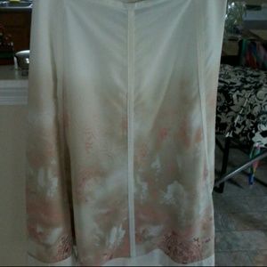 APOSTROPHE CREAM SKIRT (20W)